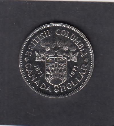 Beschrijving: 1 Dollar  BR.COLOMBIA 